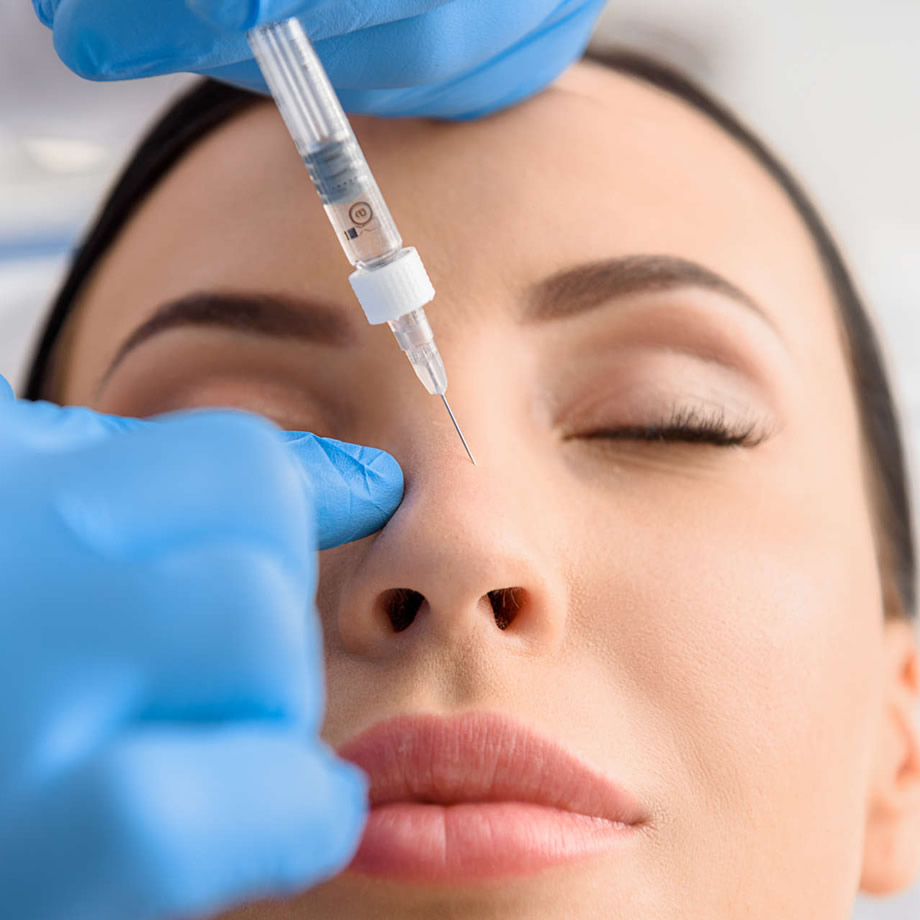 Preenchimento para correção nasal em Medianeira